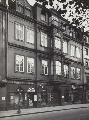 Dresden-Neustadt, Hauptstraße 22, Straßenfront