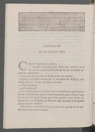 Capítulo XI - En su nueva vida