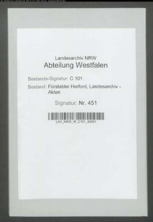Organisten-, Küster-, Schullehrer- und Structuramt bei der Münsterkirche zu Herford