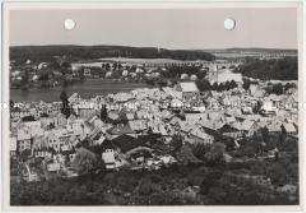 Mölln, Blick vom Wasserturm auf die Stadt
