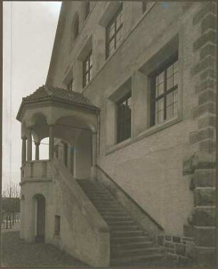 Fischer, Theodor; Lana / Südtirol (Italien); Schule - Eingang