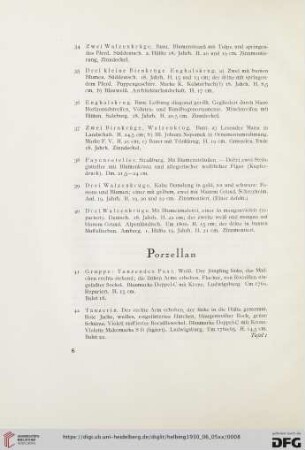 Porzellan (Nr. 41-99)