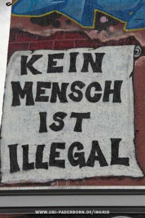 KEIN MENSCH IST ILLEGAL