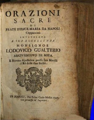 Orazioni sacre