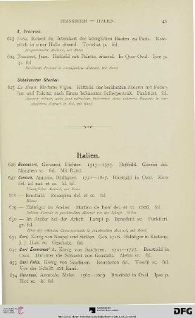 Italien (Nr. 626-650)