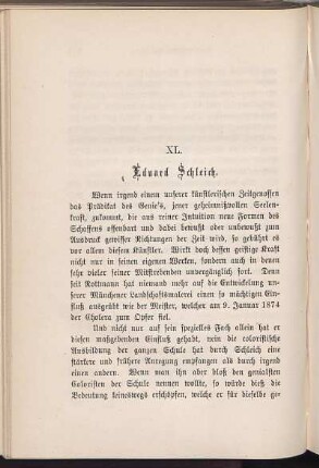 XL. Eduard Schleich.