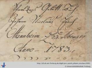 [Provenienz]: Eyrich, Johann Nicolaus