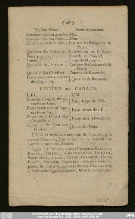 Rivière Et Canaux.