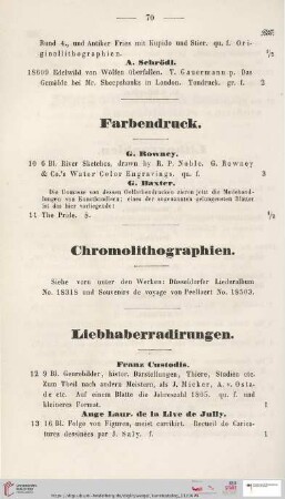 Farbendruck (Nr. 10 - 11)