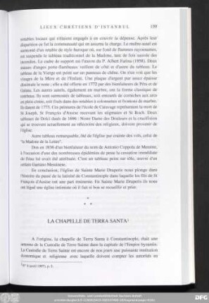 La Chapelle De Terra Santa