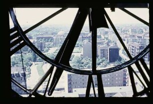 Blick vom Rathausturm 30.5.56.