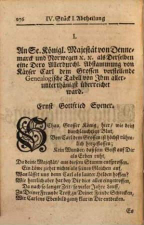 Auserlesene und theils noch nie gedruckte Gedichte unterschiedener Berühmten und geschickten Männer, 4
