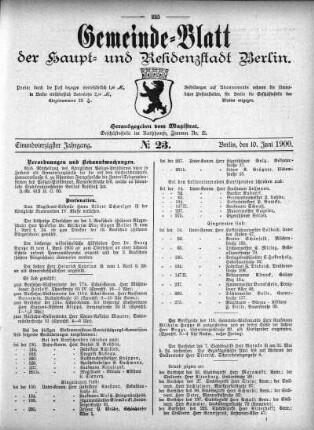 1900,23: No. 23, 10. Juni 1900