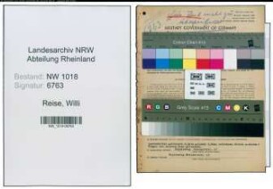 Entnazifizierung Willi Reise , geb. 17.06.1897 ()