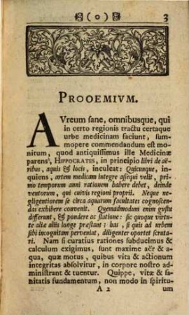 Friderici Hoffmanni, Consiliarii, Medici Et Professoris Regii, ... Opvscvla Physico-Medica. 2