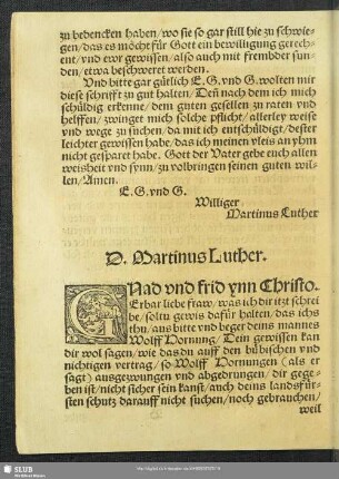 D. Martinus Luther