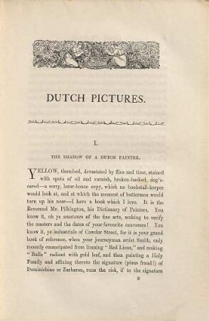 Dutch pictures : with some sketches in the Flemish manner
