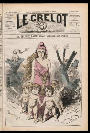 La Marseillaise, chant national, par Pépin