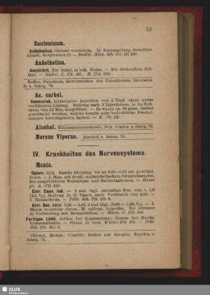 IV. Krankheiten des Nervensystems