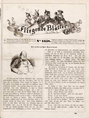 "Ein medicinisches Experiment"