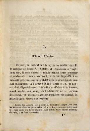 Les mysteres du grand monde, 1
