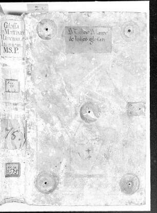 Evangelium secundum Matthaeum cum Glossa ordinaria - BSB Clm 4575
