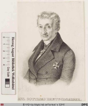Bildnis Carl Gottlieb Bretschneider