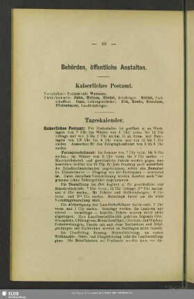 Behördenverzeichnis : Behörden, öffentliche Anstalten