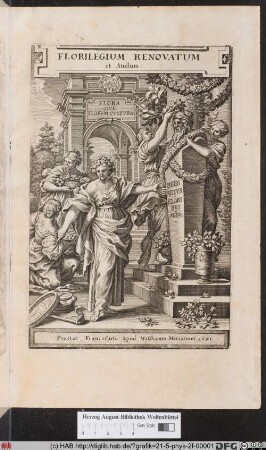 [Titelblatt zu Florilegium renovatum et Auctum]