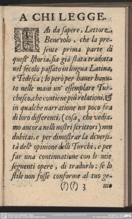 A Chi Legge