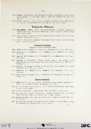 Römische Münzen (Nr. 2409-2657)