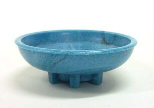 Blaue Schale
