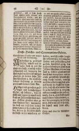 Buß- Beicht- und Communion-Gebete.