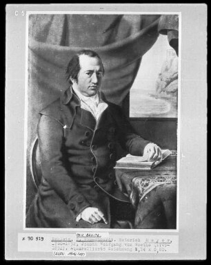 Bildnis des Johann Wolfgang von Goethe