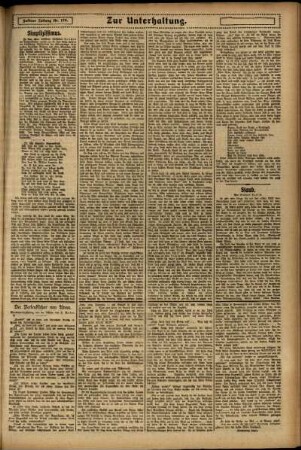 Zweite Ausgabe vom Mittwoch, den 23. Juli 1924.