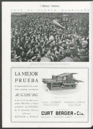 Ante el pueblo madrileño