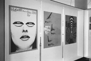 Ausstellung "Graphic Design Deutschland" im Landesgewerbeamt.