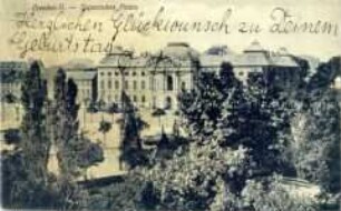 Ansicht des Japanischen Palais in Dresden