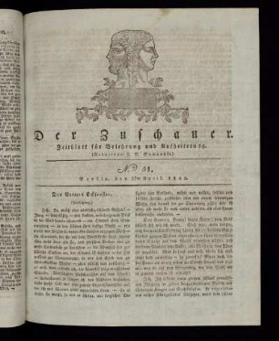 No. 51 - 27. April 1822