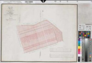 Mesum (Rheine), Teilung des Weißen Venns, Anteil Mesum, Brouillonkarte
