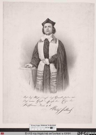Bildnis Adolph (eig. Aaron) Jellinek