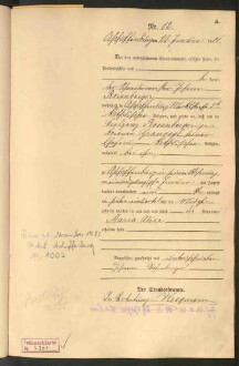 Standesamtsbuch der Stadt Aschaffenburg: Geburten 365/1900 - 184/1901