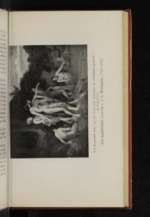 Die Badenden. Gemälde v. F. G. Waldmüller, 1793-1865