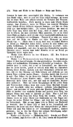 Ruhe und Friede - (Erhaltung ders.)