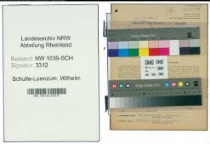 Entnazifizierung Wilhelm Schulte-Luenzum , geb. 03.06.1900 (Landwirt)