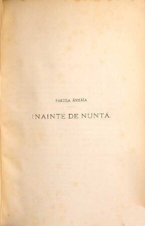 Nunta la români : studiu istorico-etnograficŭ comparativŭ