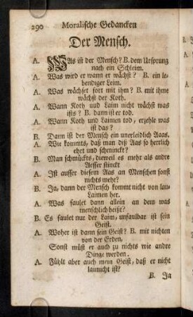 290-297, Der Mensch; Das Sterben; Leib und Seel