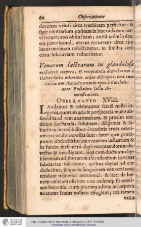 Observatio XVIII.