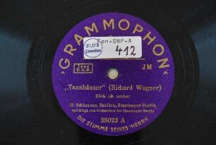 "Tannhäuser" : Blick' ich umher / (Richard Wagner)