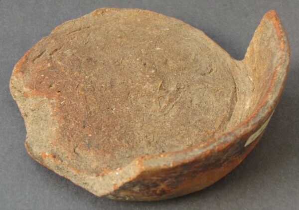 Fragment of a clay bowl